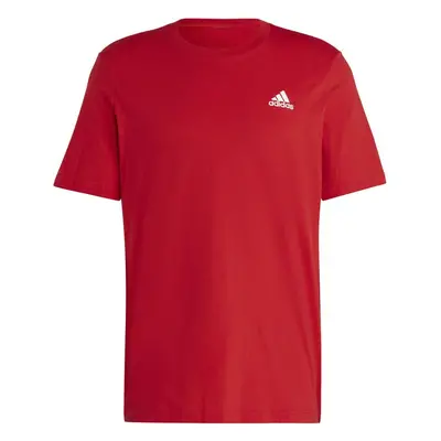 Tričko adidas Essentials Single Jersey vyšívaným malým logem M IC9290