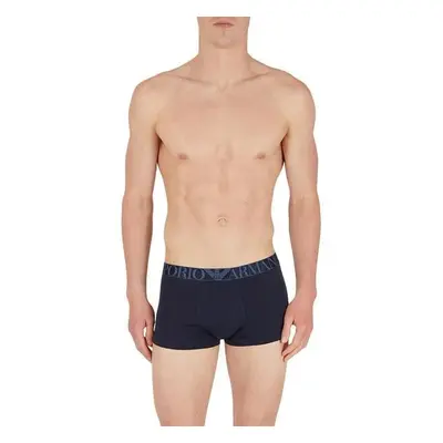 Pánské boxerky 3Pack 111357 4R726 modré/červené/tm. modré - Emporio Armani