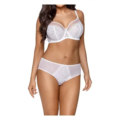 Crystal Soft 1396 Bílá podprsenka - Ava Lingerie 65 E