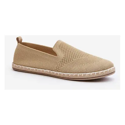 Dámské nazouvací espadrilky béžové Harmonie