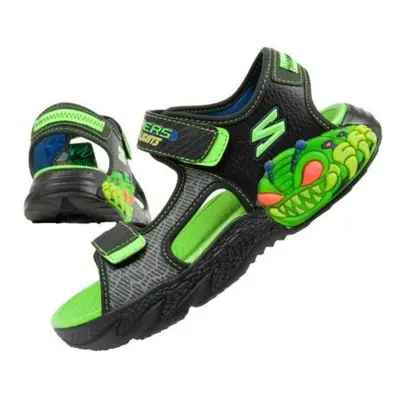 Sandály Skechers Jr 400614L/BKLM