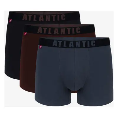 Pánské boxerky ATLANTIC 3Pack - vícebarevné