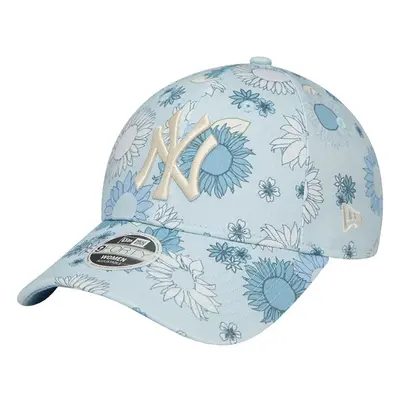 Kšiltovka New Era 9FORTY New York Yankees s květinovým potiskem 60435004 Blue OSFM