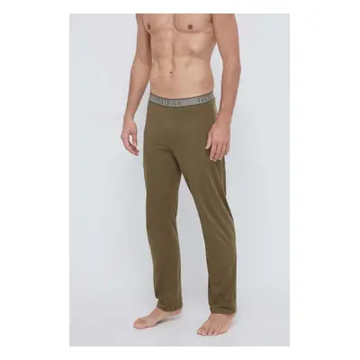 Pánské pyžamo U3BX00KBZG0 F817 khaki/černé - Guess