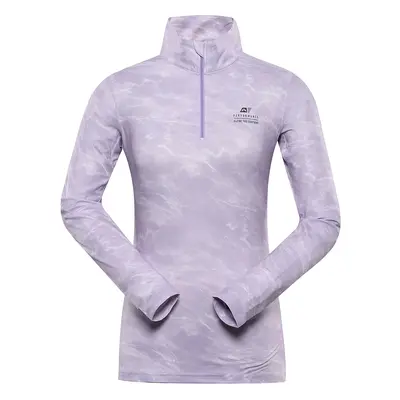 Dámské rychleschnoucí triko ALPINE PRO STANSA pastel lilac varianta pd