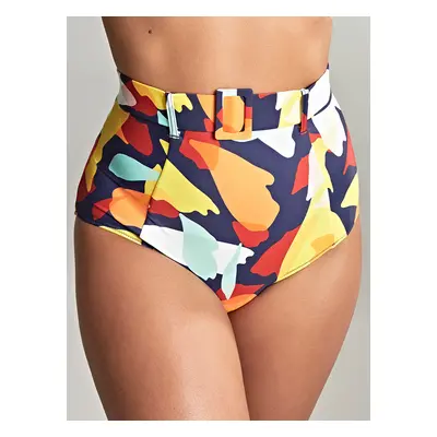 Swimwear Puglia High Waist Belted Brief puglia print SW1845 34