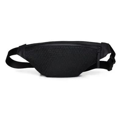 Rains Bumbag Mesh Mini Black W3 14130 01 ledvinové pouzdro