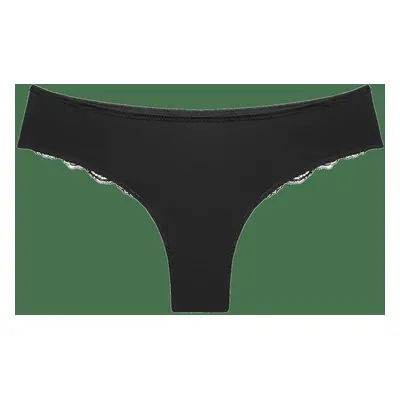 Dámské kalhotky Lovely Micro Brazilian String 2P - BLACK - černé 0004 - TRIUMPH BLACK