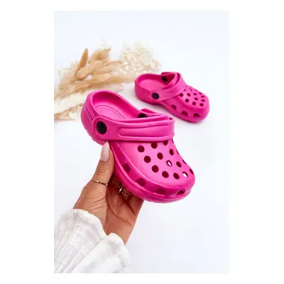 Dětská pěna Crocs Slides Růžové Percy 30