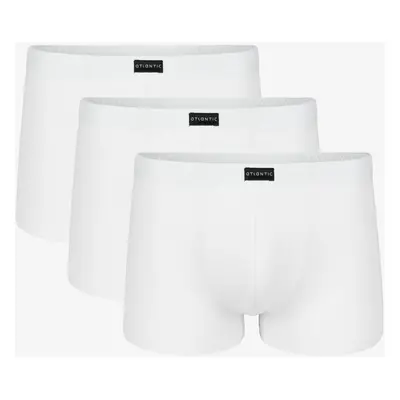 Pánské boxerky ATLANTIC 3Pack - bílé