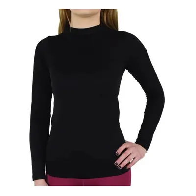 Tričko GymHero Longsleeve Seamless W 766-BLACK