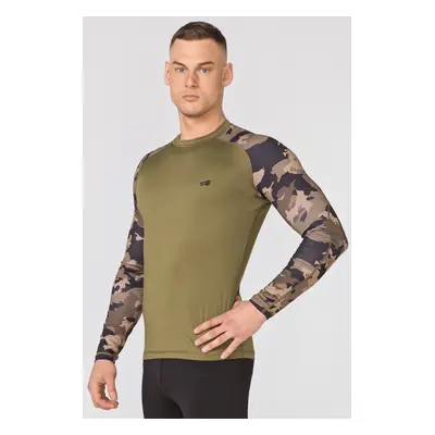 Tričko Rough Radical Furious Army Ls Khaki/Camo