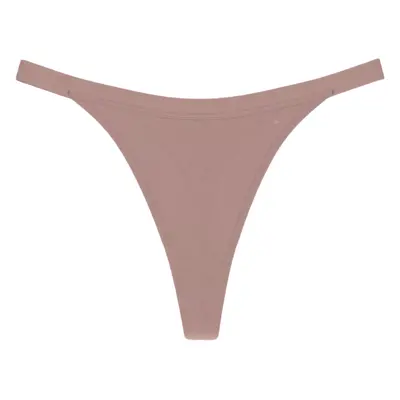 Dámská tanga Smart Natural Brazilian String - BROWN - hnědá 00ZE - TRIUMPH BROWN 01