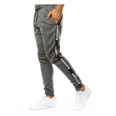 Pánské tepláky joggers antracit UX3541