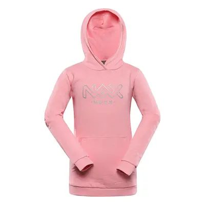 Dětská mikina nax NAX COLEFO candy pink 116-122