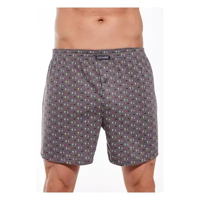 Pánské boxerky Cornette Comfort 008/282 3XL šedá