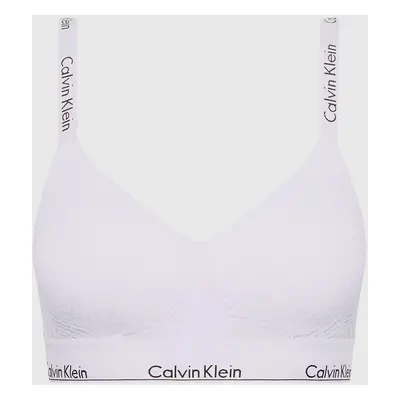 Dámské podprsenka LGHTLY LINED BRALETTE 000QF7797E LL0 lila - Calvin Klein