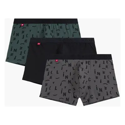 Pánské boxerky ATLANTIC 3Pack - vícebarevné