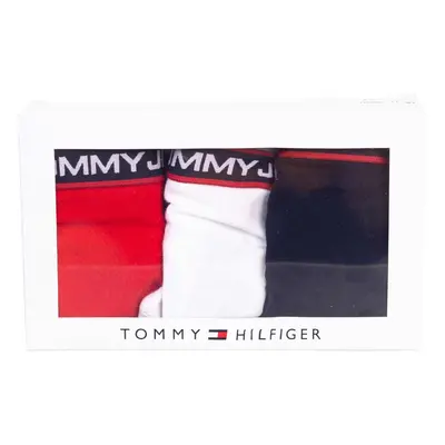 Tommy Hilfiger 3pack tanga kalhotky UW0UW047090WE Bílá/černá/červená