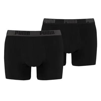 Pánské boxerky Puma Basic Boxer 2P černé 521015001 230