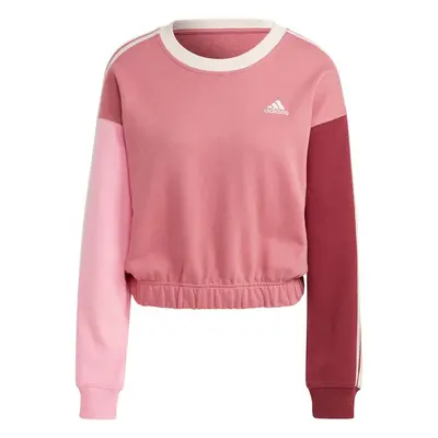 Mikina adidas Essentials 3-Stripes Crop W IC9875