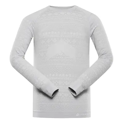 Pánské rychleschnoucí prádlo - triko ALPINE PRO AMBOS dk.true gray M-L