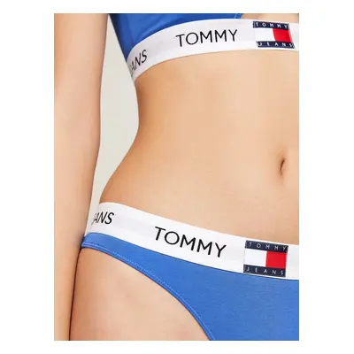 Dámské tanga UW0UW04956 C6H modré - Tommy Hilfiger