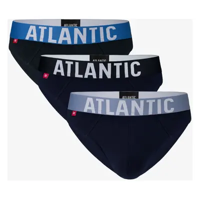 Pánské slipy ATLANTIC Sport 3Pack - modré