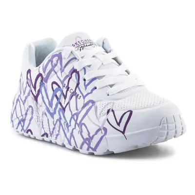 Skechers JGoldcrown obuv: Uno Lite - Spread the Love Jr 314064L-WLPR