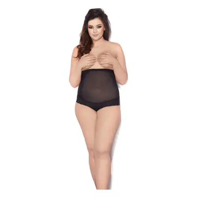 Dámská stahovací tanga Glam string black - MITEX černá