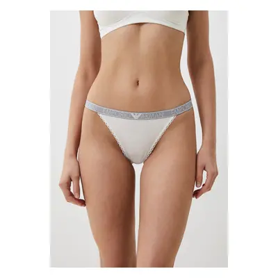 Dámské tanga 164282 4R221 00010 bílé - Emporio Armani