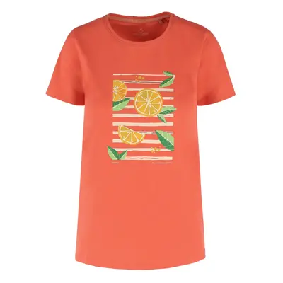 Volcano T-Shirt T-VALERY Coral