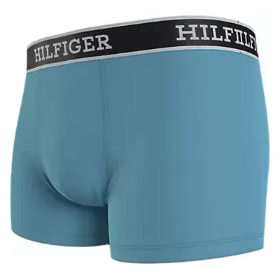 Pánské boxerky 3Pack UM0UM03185 0UM modré/žluté/šedé - Tommy Hilfiger