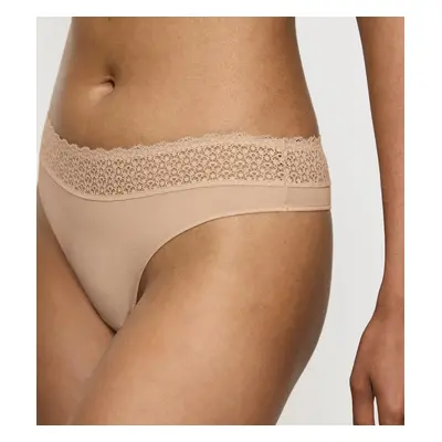 Dámská tanga Feel of Modal String - YELLOW - sv. béžové 0026 - TRIUMPH YELLOW