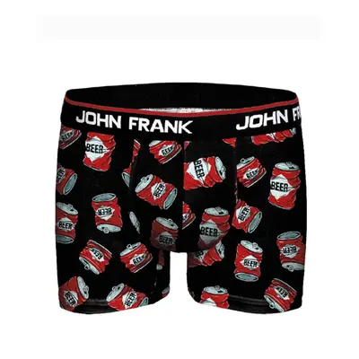 Pánské boxerky John Frank JFBD314 černá