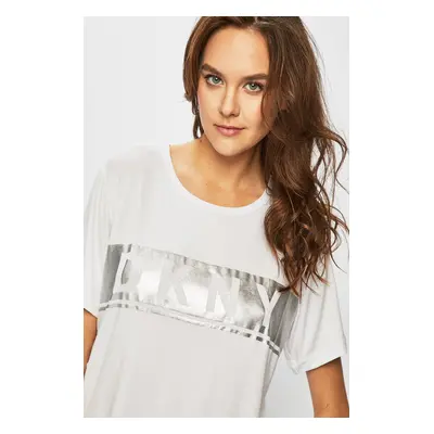 Pyžamo Tee-101 Yl2419411 - DKNY bílo-stříbrná