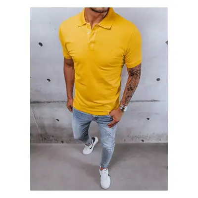 Žluté polo tričko Dstreet PX0543 S