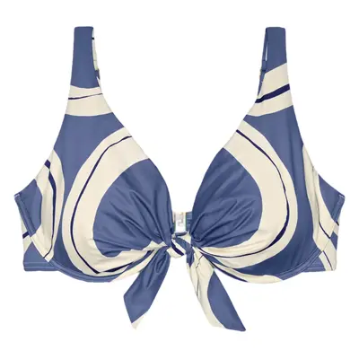 Dámská plavková podprsenka Summer Allure W - BLUE - modrobílá 0032 - TRIUMPH BLUE