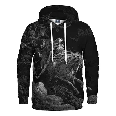 Aloha From Deer Dore Series - Pale Horse Hoodie H-K AFD495 Grey