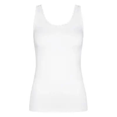 Feel Of Cotton Tank Top - WHITE - TRIUMPH WHITE - TRIUMPH