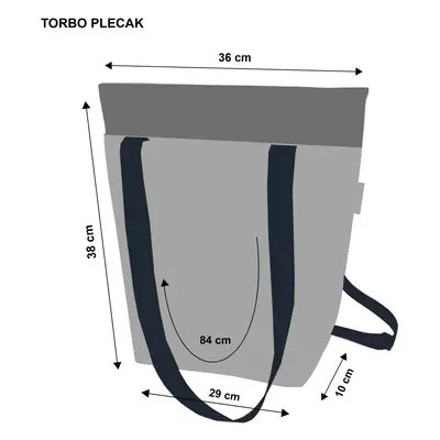 Bertoni Batoh/taška 2v1 Valencia Multicolour