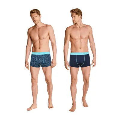 Pánské boxerky 2 pack 38293 Oval - HENDERSON vícebarevná