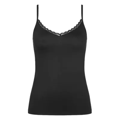 Dámské tílko Feel Of Cotton Spaghetti Top - BLACK -černé 0004 - TRIUMPH BLACK