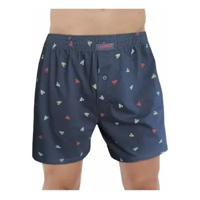 Pánské boxerky Cornette Comfort 008/299 3XL-5XL tmavě modrá