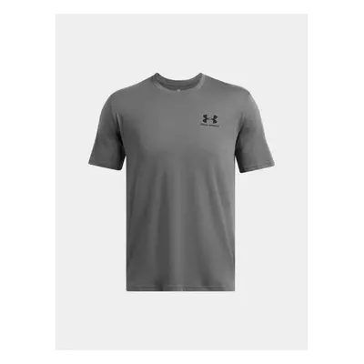 Under Armour Tričko s logem na levé straně hrudi M 1326799-025 pánské