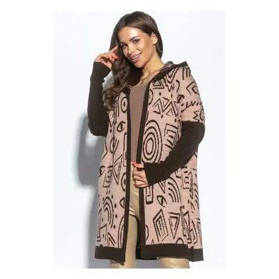 Fobya Cardigan F1781 Brown