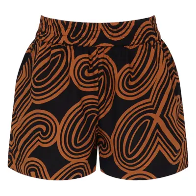 Dámské šortky Beach MyWear SHORTS 01 pt - BROWN - hnědé M004 - TRIUMPH BROWN