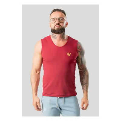 Tílko TRES AMIGOS WEAR D016-KKB Burgundy