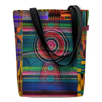 Bertoni Plátěná taška Sunny Afryka Multicolor