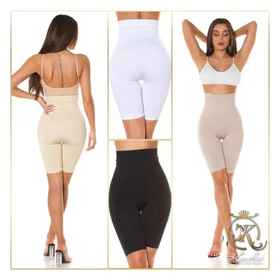 Sexy šortky Koucla Shapewear Highwaist Biker Shorts BEIGE XS/S